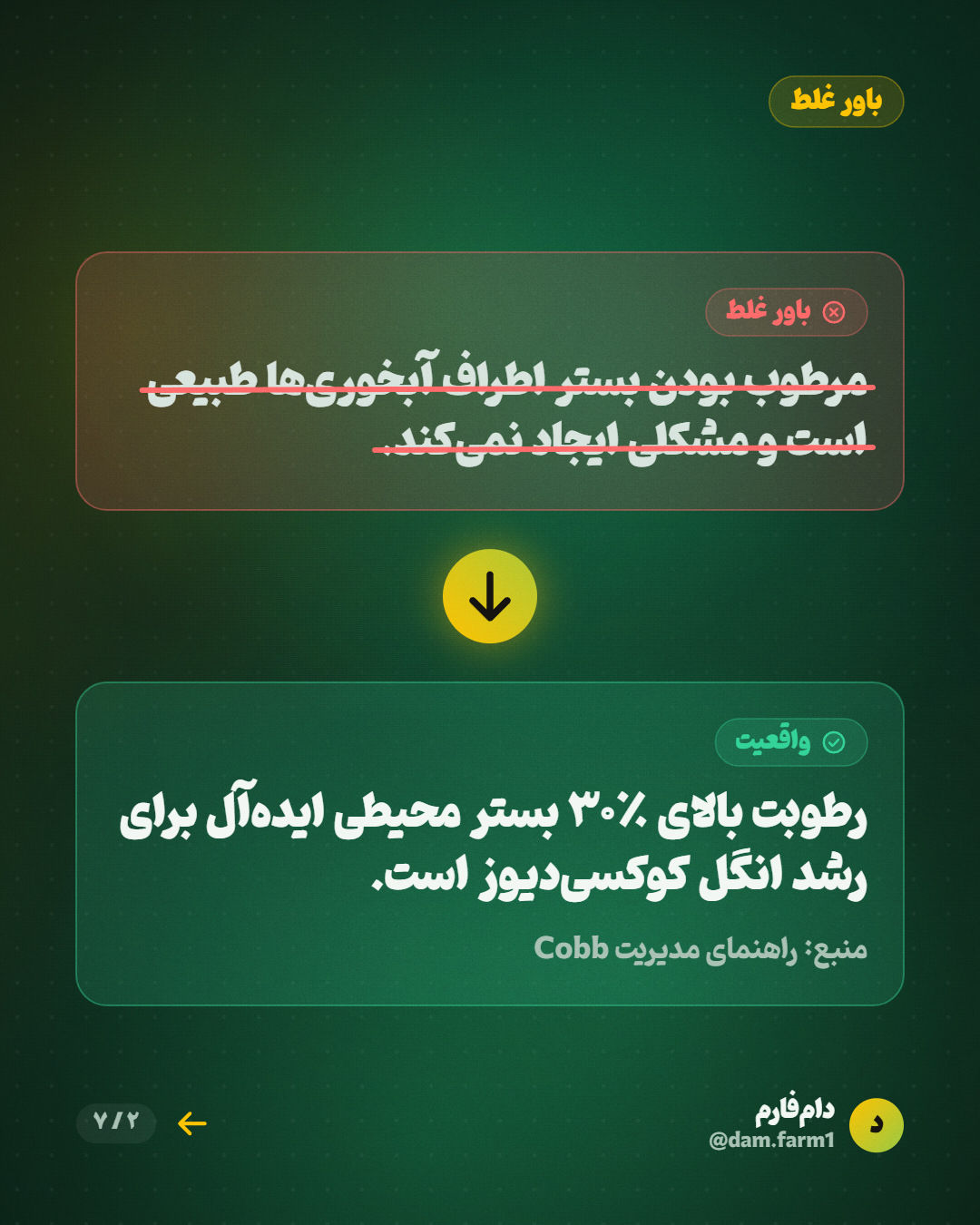 مدیریت بستر پاییزه و کوکسی‌دیوز — اسلاید ۲