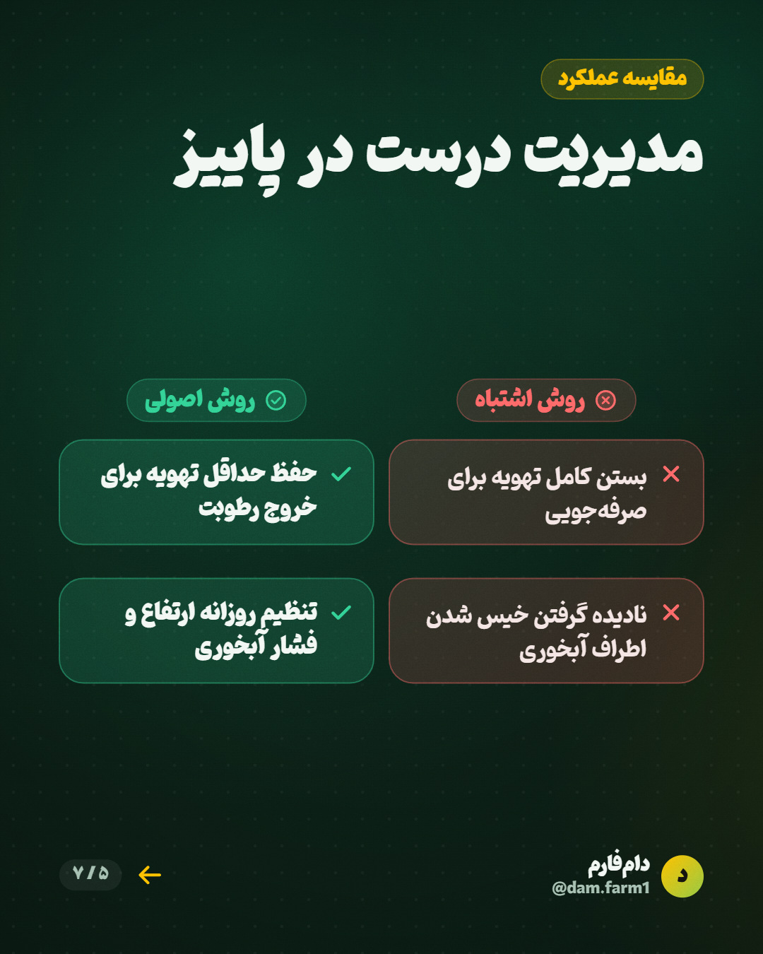 مدیریت بستر پاییزه و کوکسی‌دیوز — اسلاید ۵