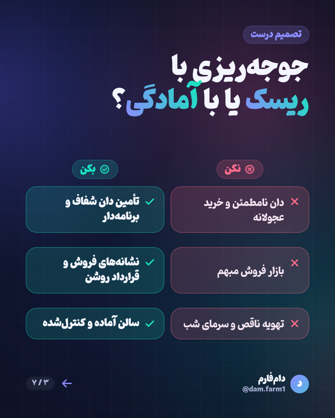 چه زمانی جوجه‌ریزی نکنیم؟ — اسلاید ۳