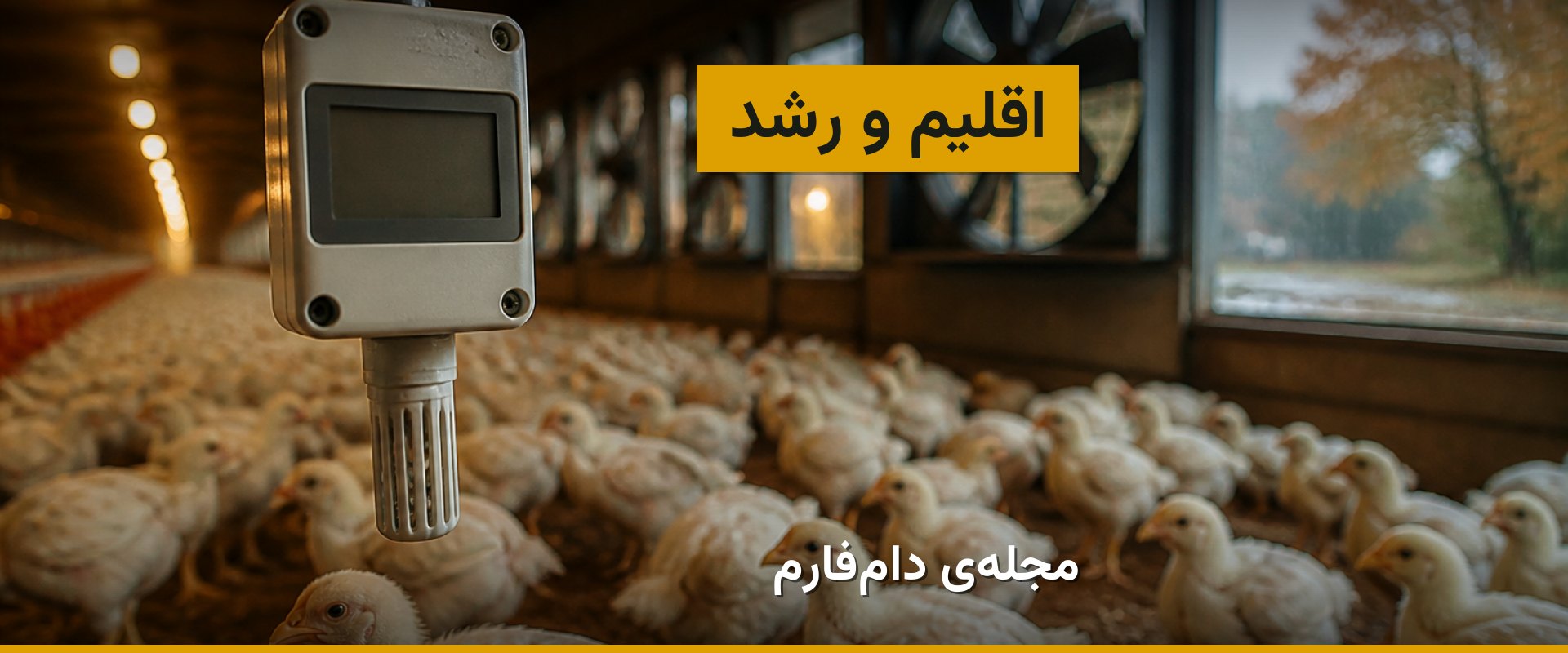تغییرات اقلیمی محلی و رشد جوجه گوشتی؛ اقدامات عملی