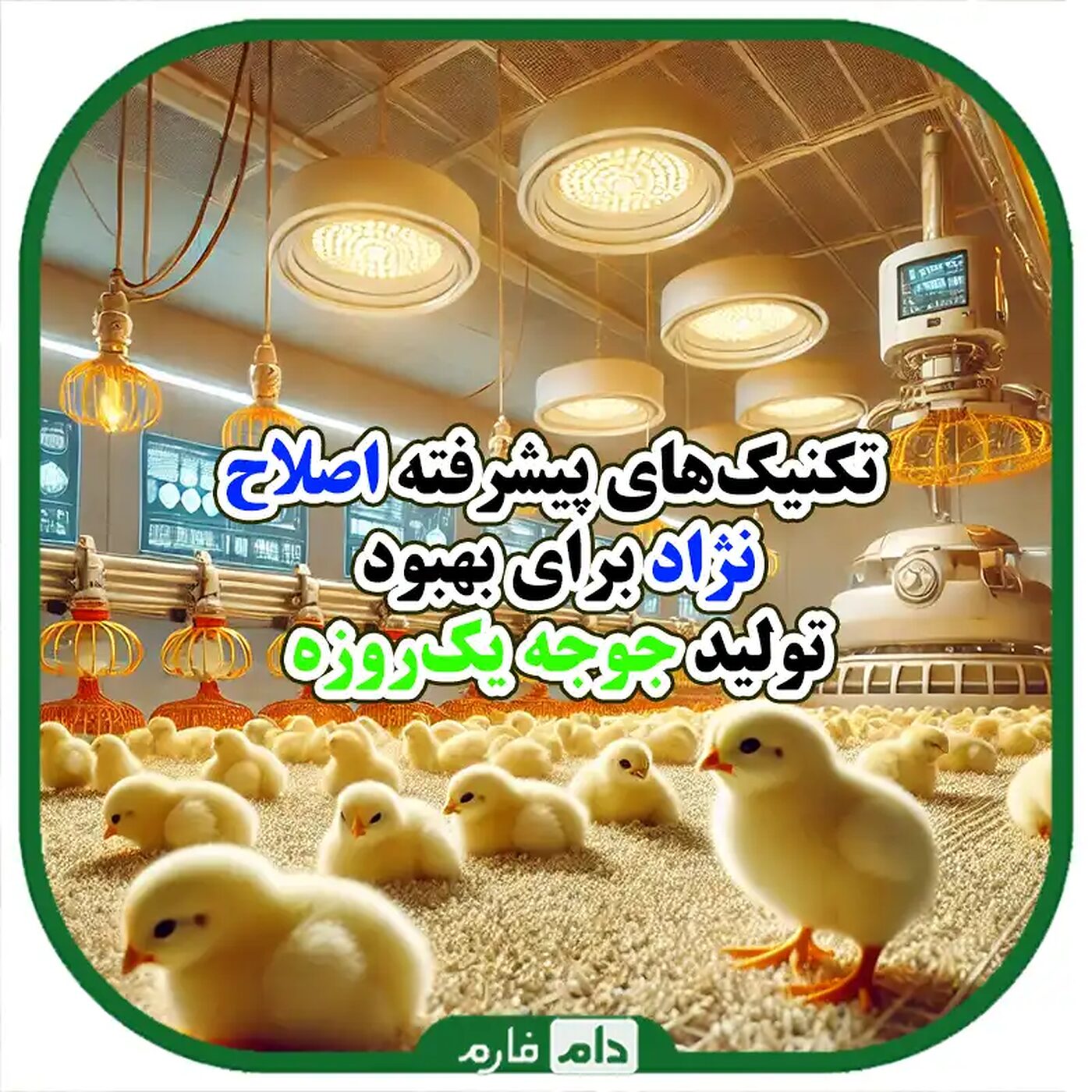 تکنیک‌های_پیشرفته_اصلاح_نژاد_برای_بهبود_تولید_جوجه_یک‌روزه