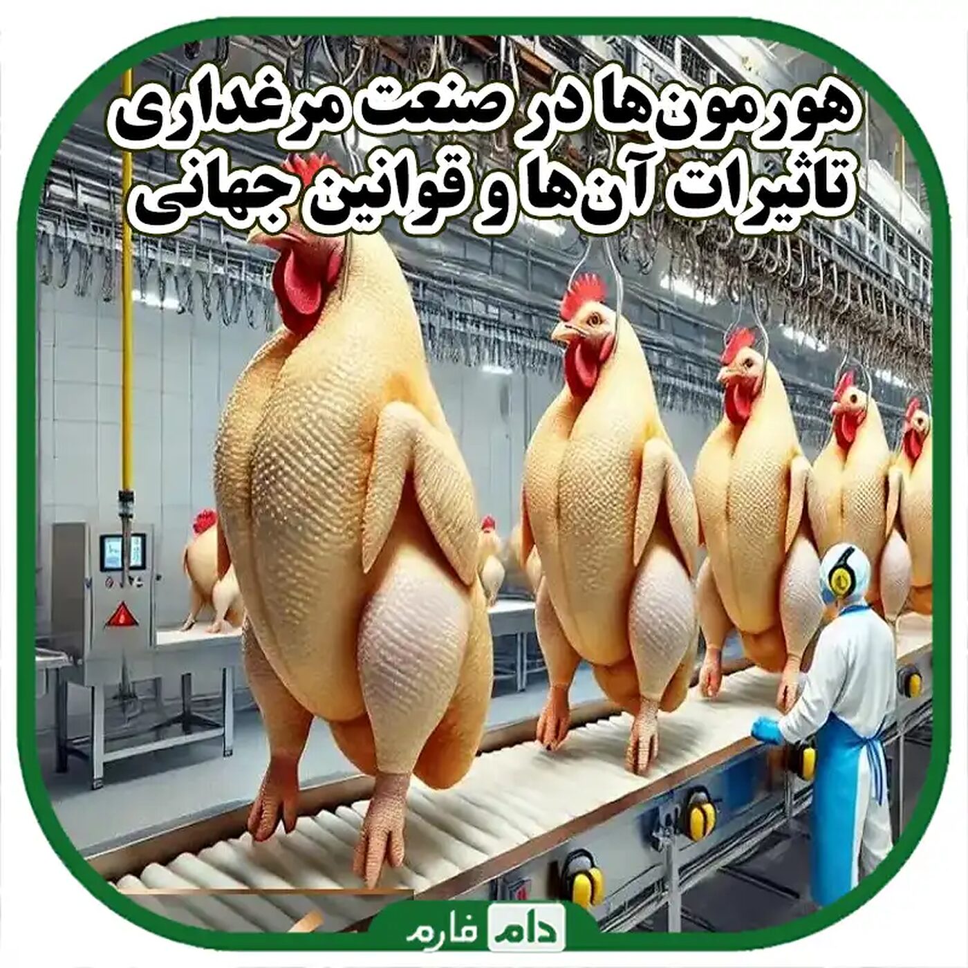 استفاده_از_هورمون_ها_در_پرورش_مرغ_گوشتی