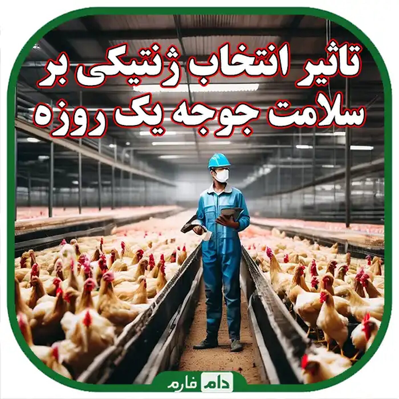 تاثیر_انتخاب_ژنتیکی_بر_سلامت_جوجه_یک_روزه
