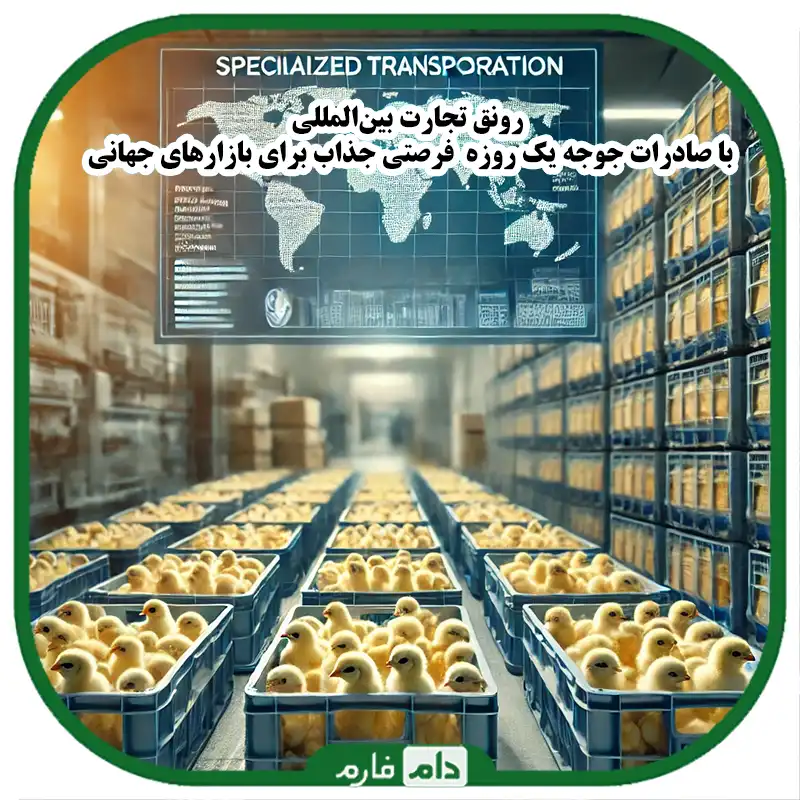 صادرات_و_واردات_جوجه_یک_روزه
