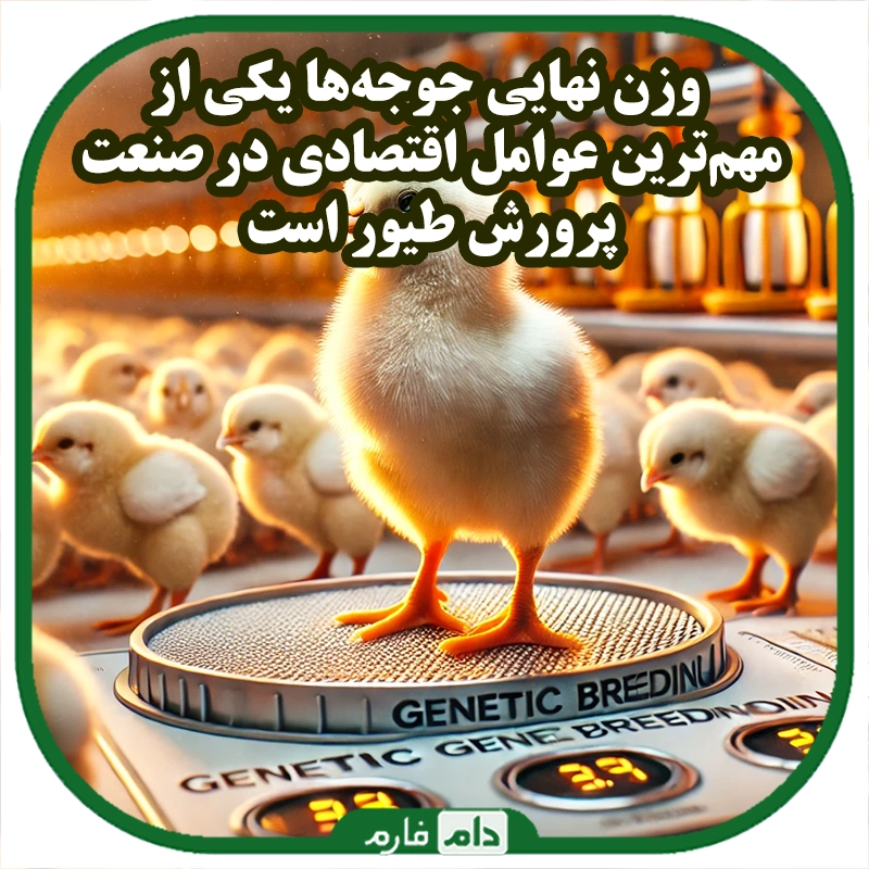 تاثیر_ژنتیک_بر_وزن_نهایی_جوجه‌ها