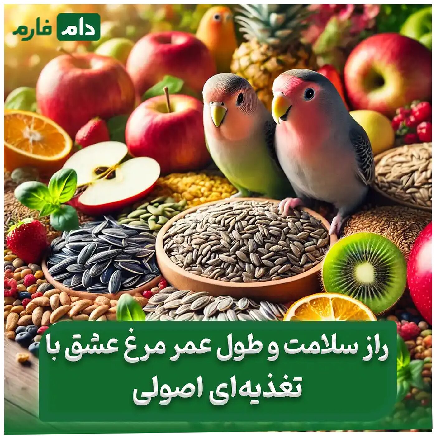 غذای_مرغ_عشق